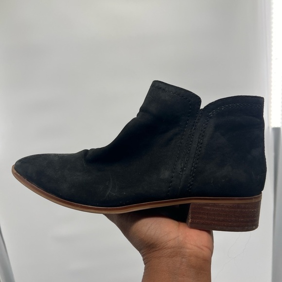 Aldo black faux leather pull on boots shoes size 10 - Picture 5 of 11